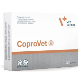 VET EXPERT CoproVet, Supliment Anti Coprofagie Pentru Caini si Pisici, 30 capsule