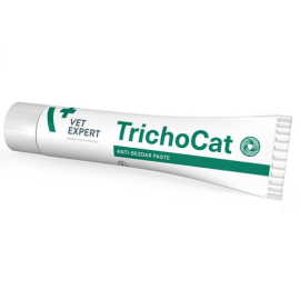 VET EXPERT TrichoCat, Pasta Antihairball (Antibezoare), cu Malt si Taurina, Pentru Pisici, 120g