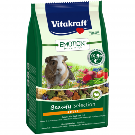 VITAKRAFT Emotion Beauty Selection, Hrana Completa pentru Porcusori de Guinea 600g