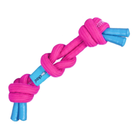 COOCKOO SWING, Jucarie din Franghie Pentru Caini, Roz, 35cm