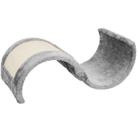 WAVY Sisal Ondulat Pentru Pisici, Plus Gri, 50x29x18cm