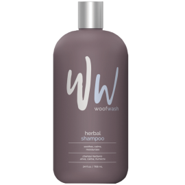 Sampon Hidratant Pentru Orice Tip de Blana Caini WOOF WASH Herbal, 709ml