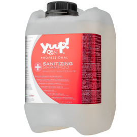 YUUP! Professional Sanitizing, Sampon Profesional Antiseptic, Concentrat 1:10, cu Clorhexidina, Pentru Caini si Pisici, 5L