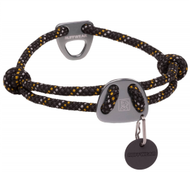 RUFFWEAR Kot-a-Collar Obsidian Black, Zgarda Pentru Caini, Cordelina, Marime L 51-66cm